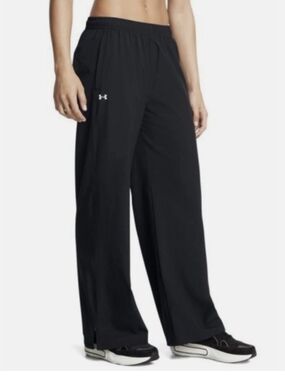 Under Armour Wide Leg Black Pants Womens Size Medium